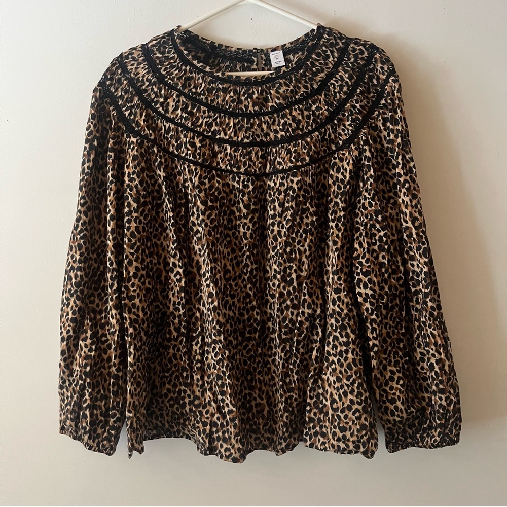 Old Navy Leopard Print Women's Top